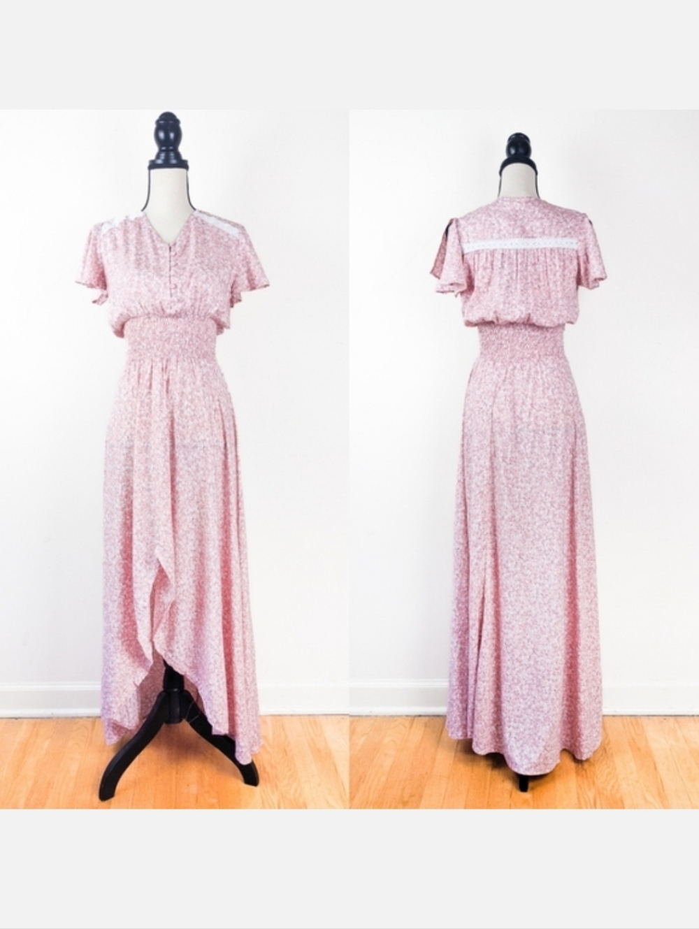 🦋LAST🦋 NWT Bali ELF Del Sol Dress, Peony Blossom, Size Large